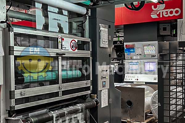 Używana drukarka fleksograficzna CI firmy Uteco