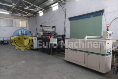 Lemo Rollomat roll bag machine with drawtape and CMD winder