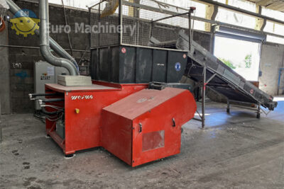 Used Weima WLK 1500 Single Shaft Shredder for Plastics