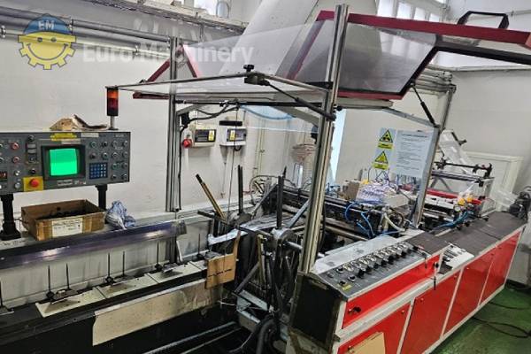 16008 HUDSON SHARP 2750 Wicketer Hudson Sharp side weld wicket bag making machine