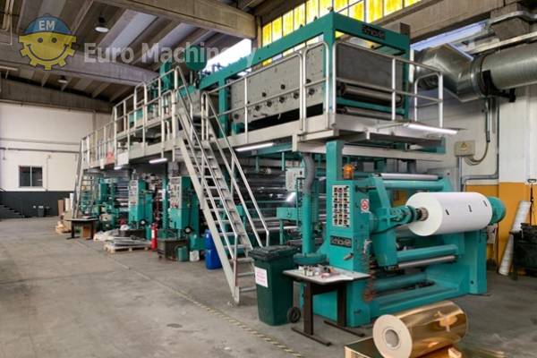 2 10170 SCHIAVI rotogravure printer for sale by Euro Machinery